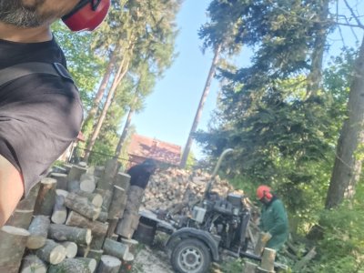 Przygotowanie drewna opałowego - DUK Kaszuby